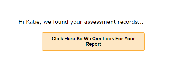Screenshot detailing the button that needs to be clicked to retrieve a report.